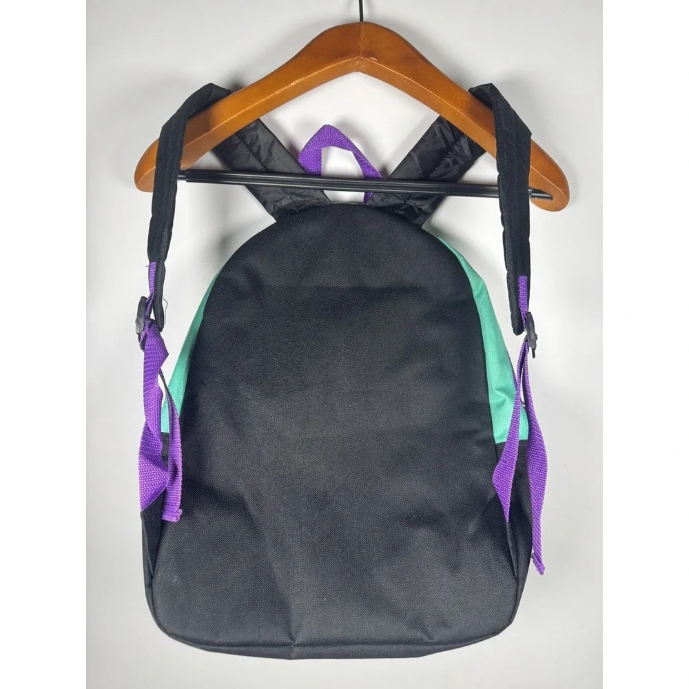 Girls Backpack‎ Multi Owl Print Zip Pocket Adjustable Padded Shoulder Straps Bag